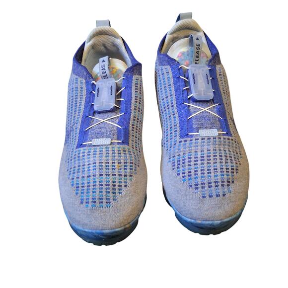 Nike Air VaporMax 2020 Flyknit Men Running Shoe Sneaker CT1823-400 Stone Blue-11 - Picture 1 of 8